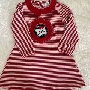 Switch-A-Roo Georgia Bulldog dress 5T